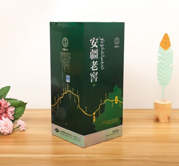 Single bottle red wine box with EVA inner custom wine packaging box