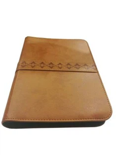 A4 Zipped Folder A5 Perancang Notebook Reka Bentuk Billfold